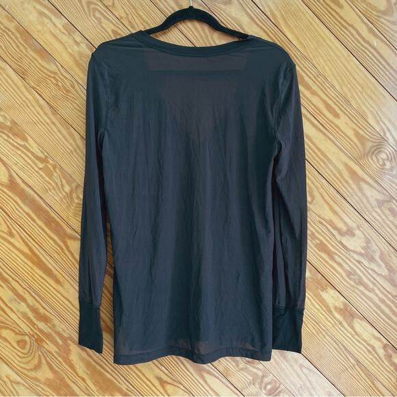 Lululemon Get Low Long Sleeve Top Black - Picture 6 of 12